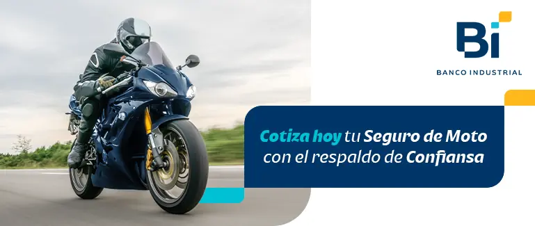 ¿Cómo solicitar tu seguro de moto con Confiansa en solo 3 pasos?